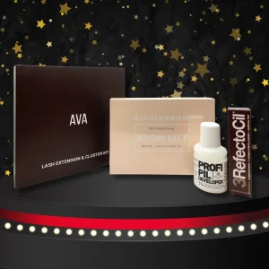 Vippe-extensions + Lash Lift-kit