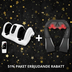 Fot- och vadmassagesapparat + HomeMassager (PAKETERBJUDANDE)