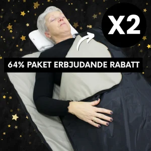 Infrarött bastutäcke med 2 zoner (PAKETERBJUDANDE 2 STK.)