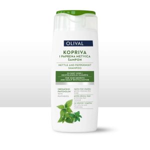 Nässelschampo med Pepparmint 250 ml – vårdande schampo som stärker hårbotten och främjar hårtillväxt